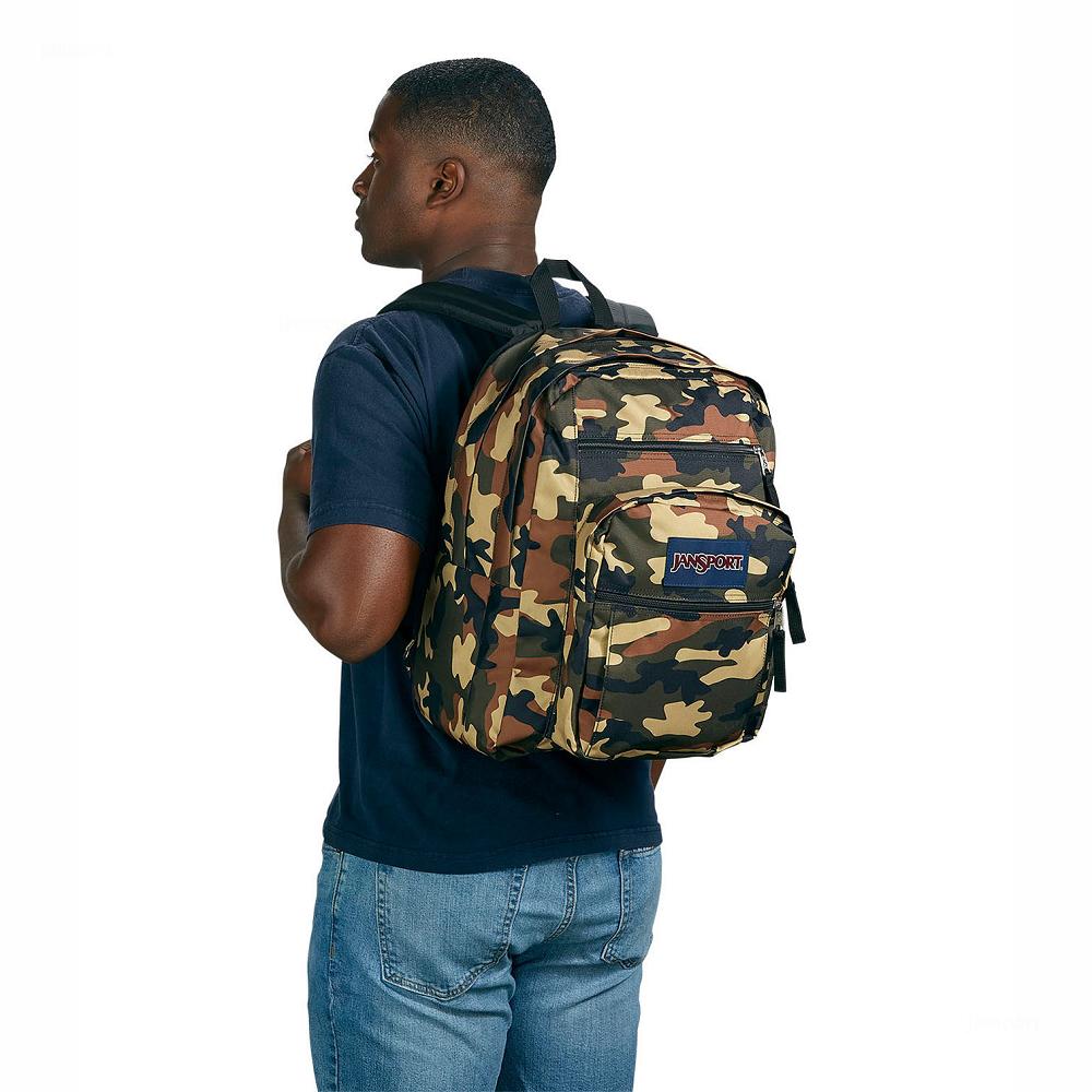 Sac à Dos Ordinateur JanSport BIG STUDENT Camouflage | OFO-78438234